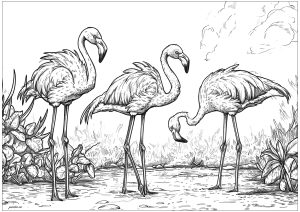 Flamingos