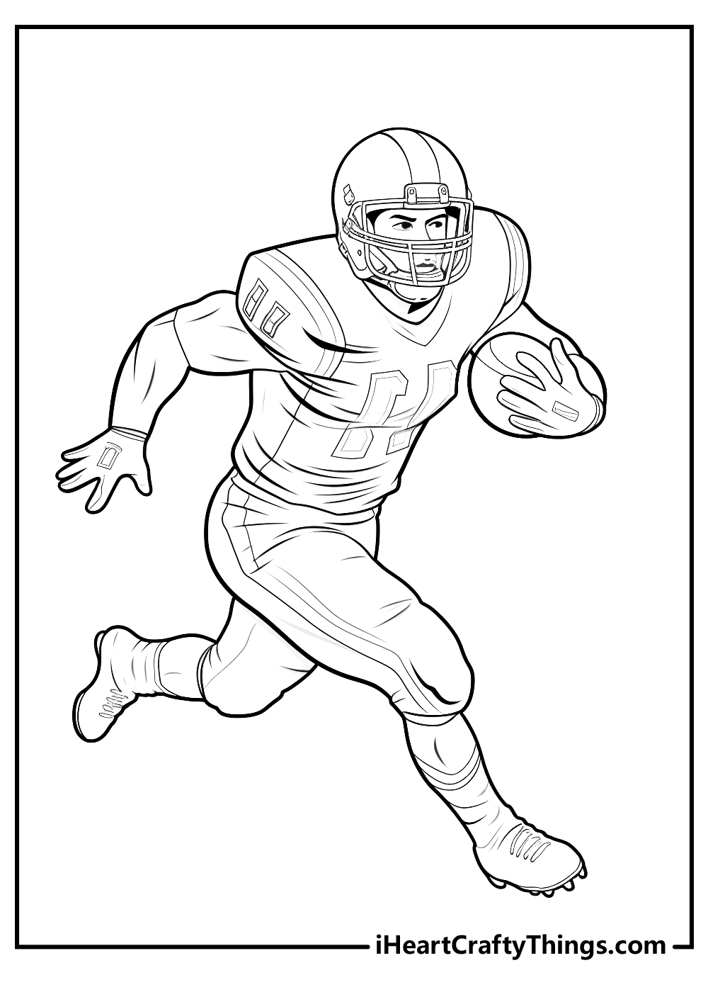 Nfl coloring pages updated