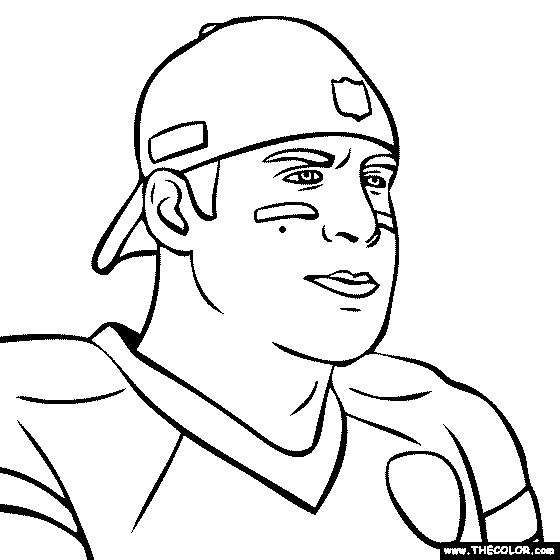 Football players online coloring pages