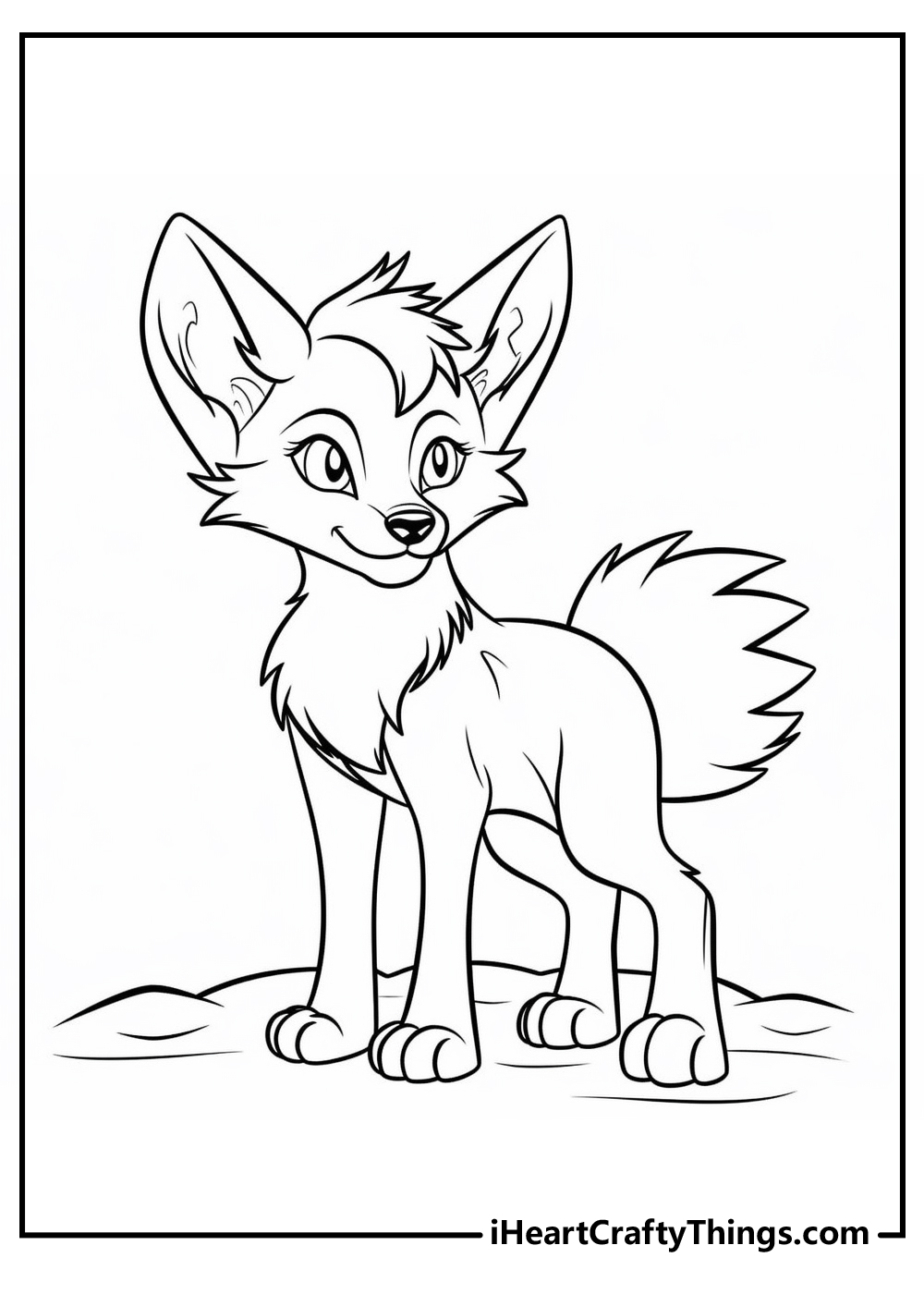 Fantastic fox coloring pages free printables