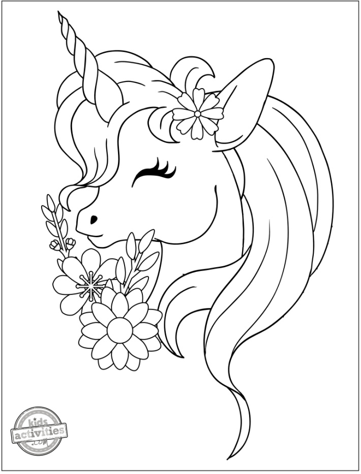 Magical unicorn coloring pages for kids kids activities blog