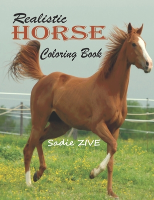 Realistic horse coloring book wonderful world of horses coloring book an adult coloring book for horse lovers big book of horses to color horse c paperback avid bookshop