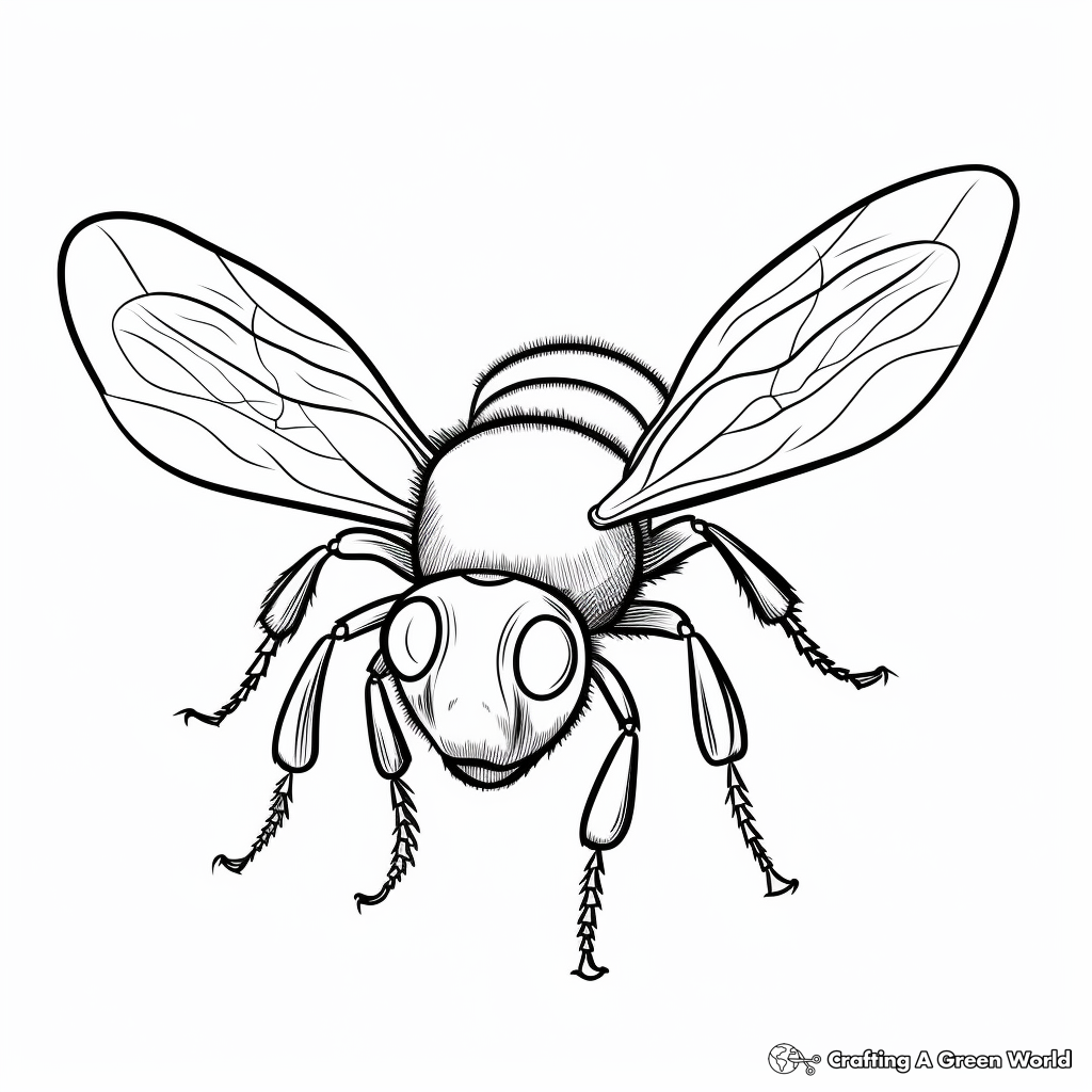 Bumblebee coloring pages