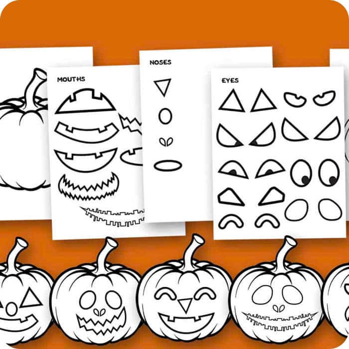 Build a jack o lantern pumpkin halloween activity mrs merry