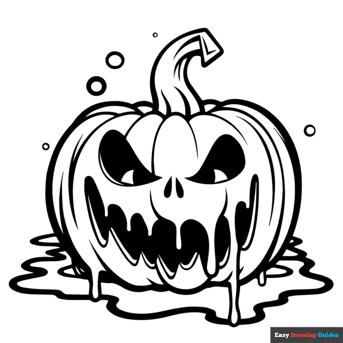 Free printable pumpkin coloring pages for kids