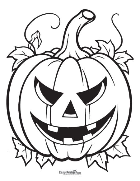 Printable jack olantern coloring pages â sheets