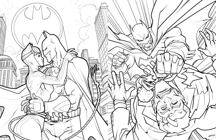 Batman the official coloring book review batman news