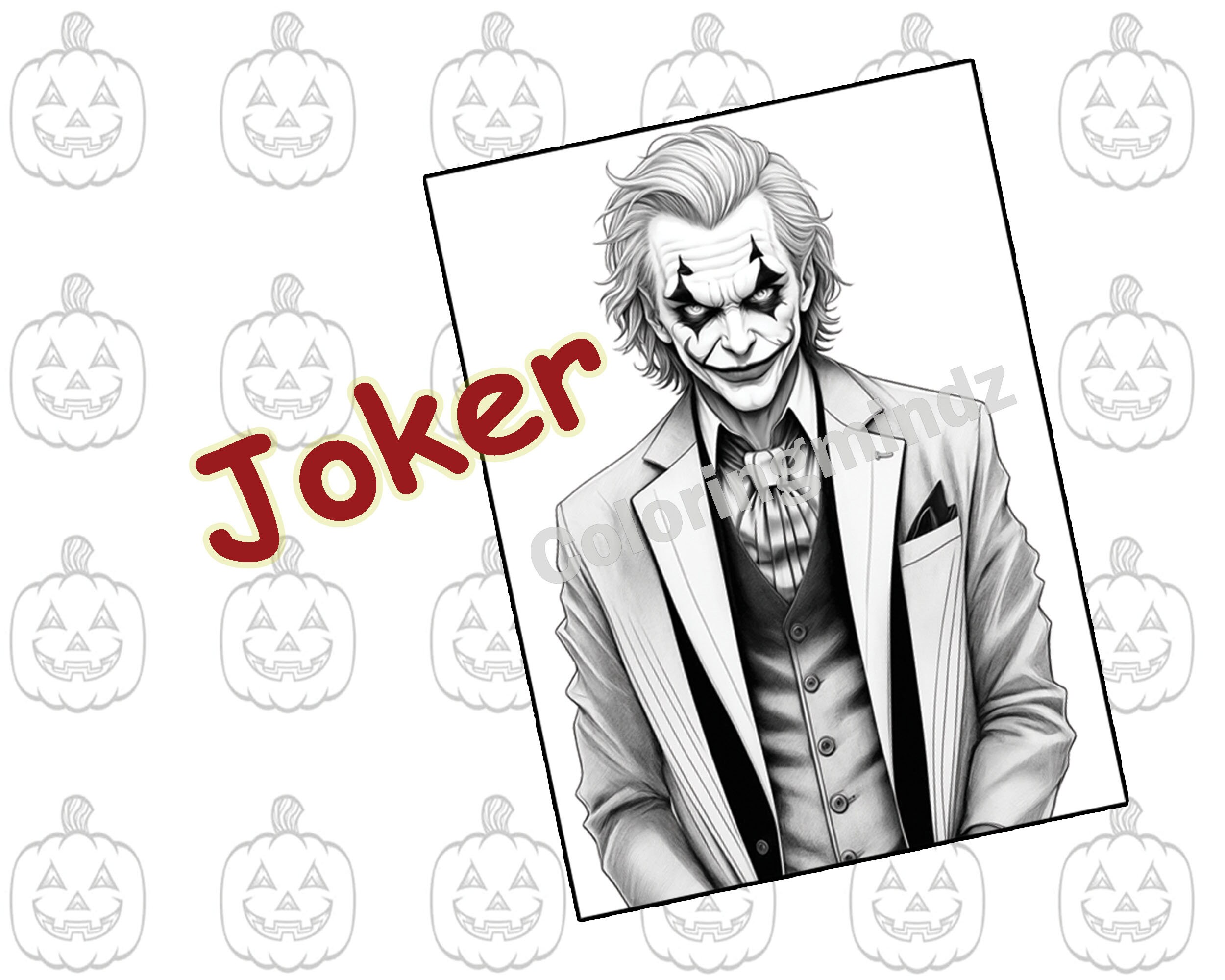 Joker coloring