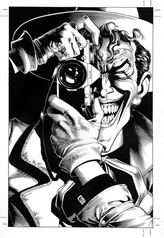 Batman the killing joke coloring