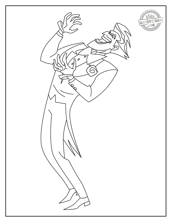 Best free joker coloring pages kids activities blog