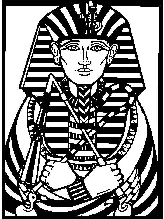 Ancient egypt coloring pages