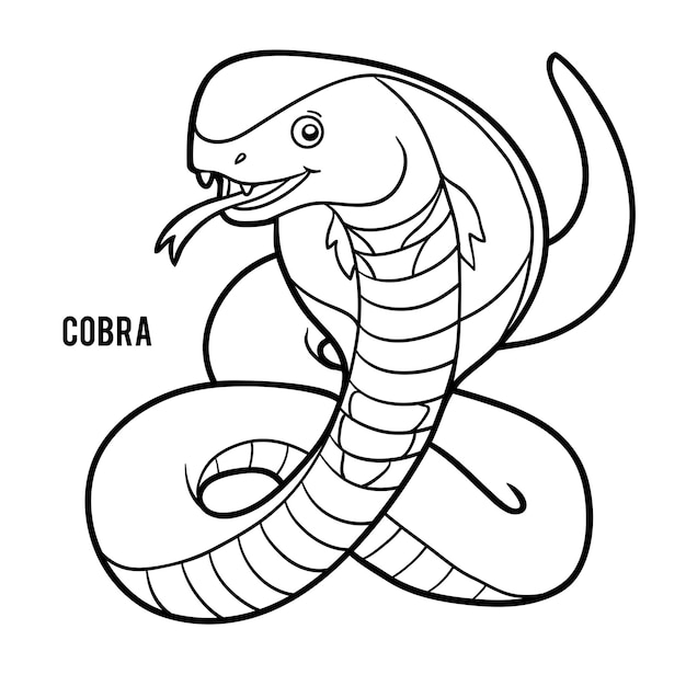 Snake coloring pages free printable