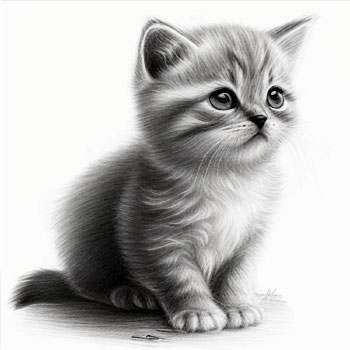 Cute kitten coloring pages by pournimasalvi on