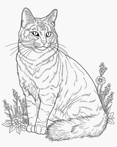 Realistic cats pages