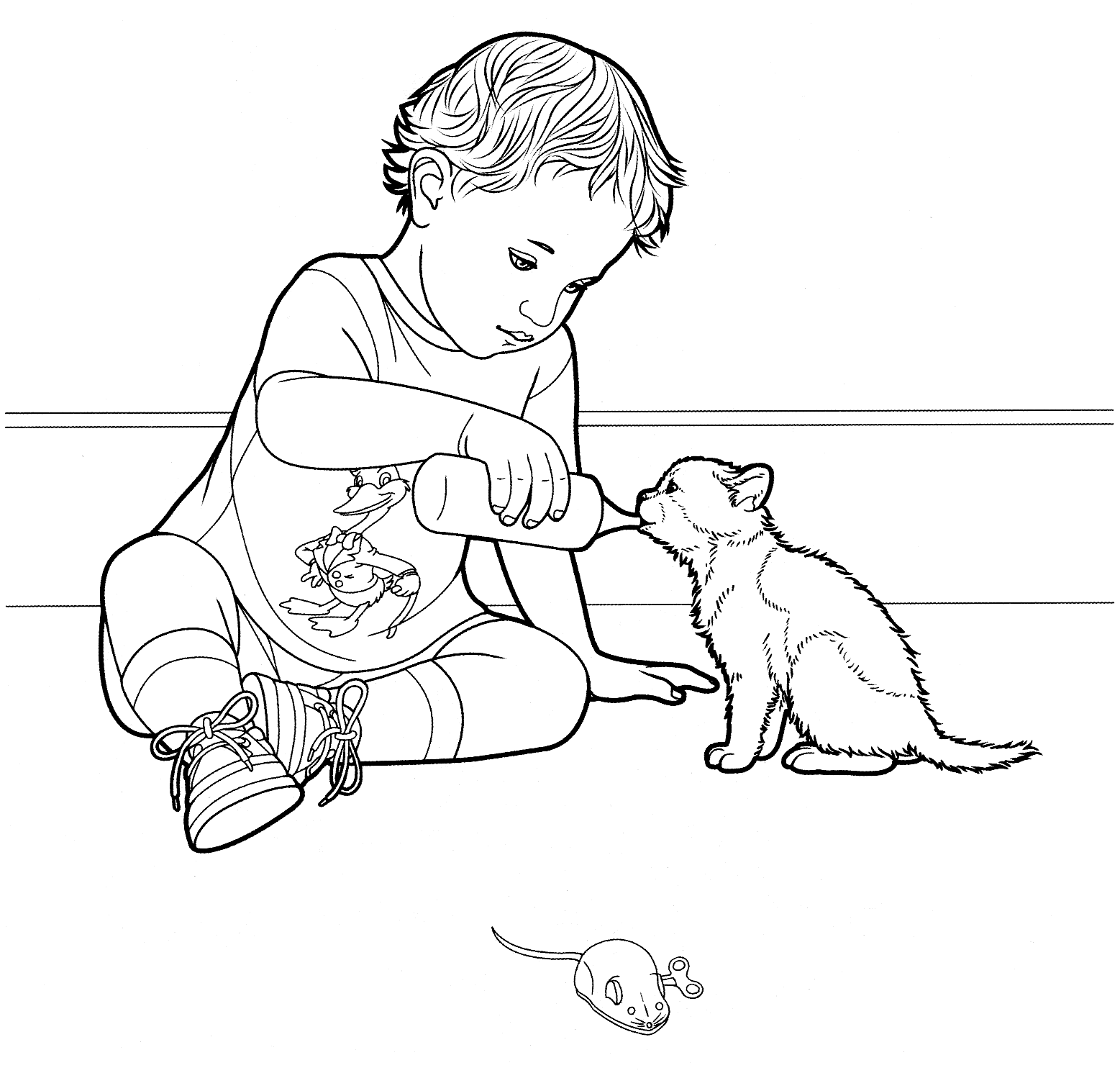 Cat coloring pages for adults