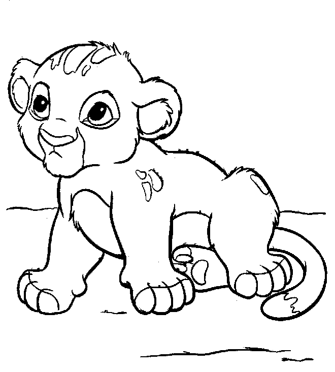 Lion coloring pages printable for free download