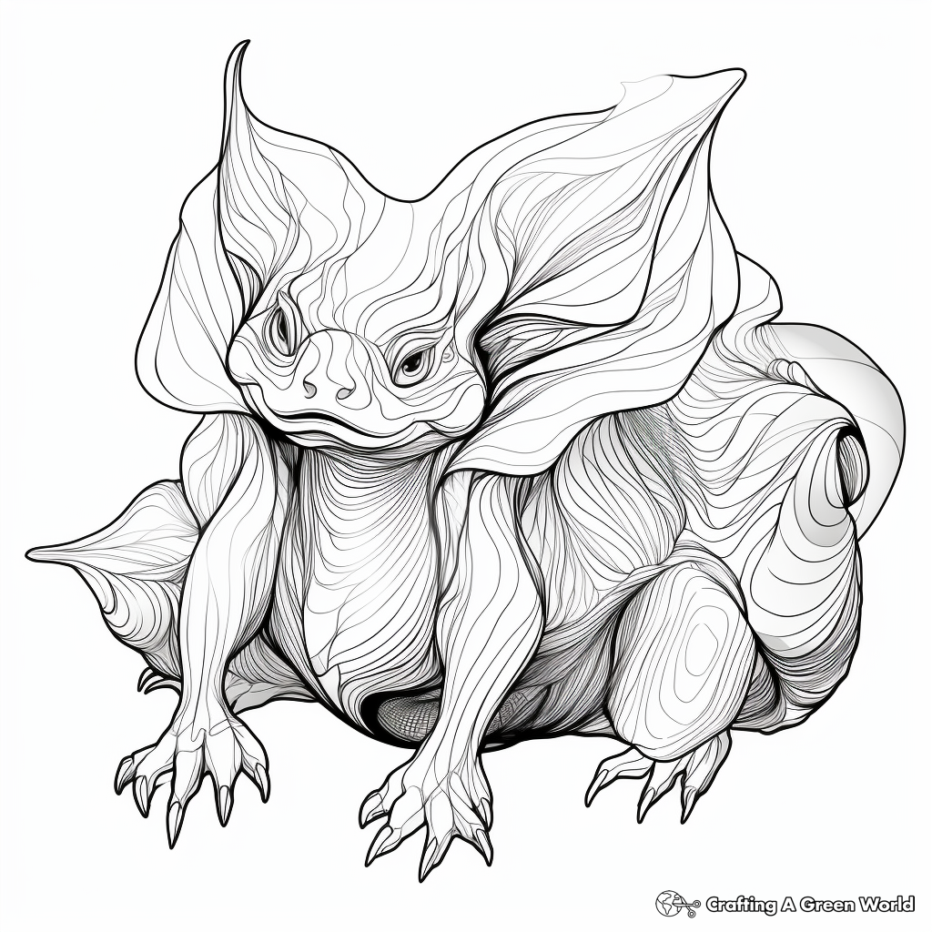 Lizard coloring pages