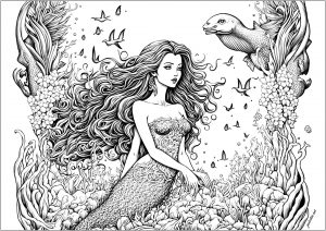 Mermaid potrait