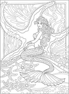 Mermaid coloring pages for adults ideas mermaid coloring pages mermaid coloring coloring pages