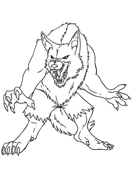 Free printable monster coloring pages online monster coloring pages animal coloring pages wolf colors
