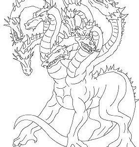 Hydra coloring pages printable for free download