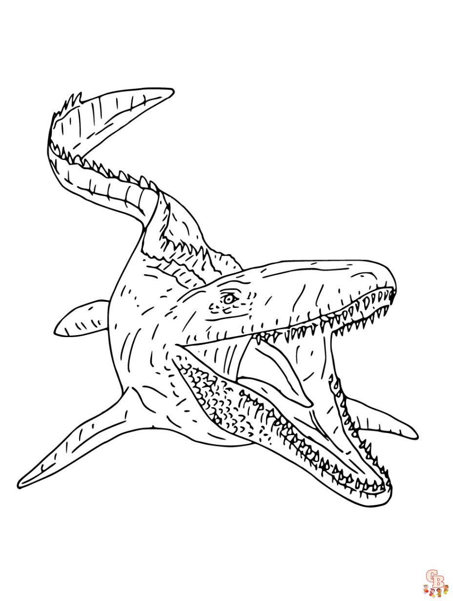 Explore the prehistoric world with free dinosaur coloring pages