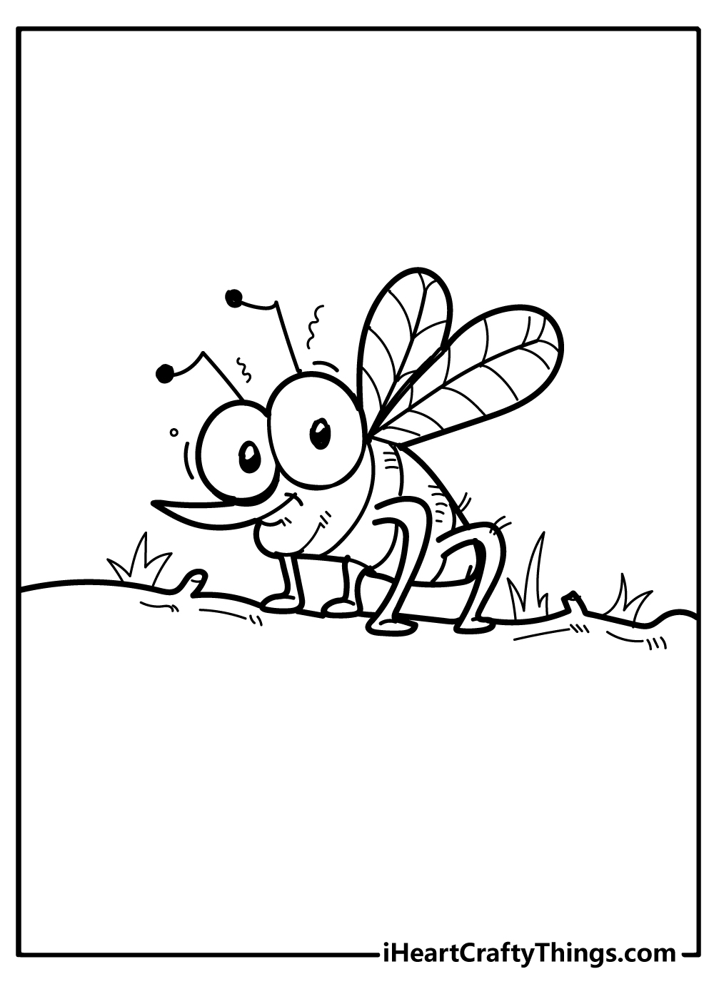 Bugs coloring pages free printables