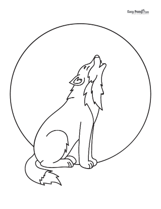 Wolf coloring pages â printable sheets