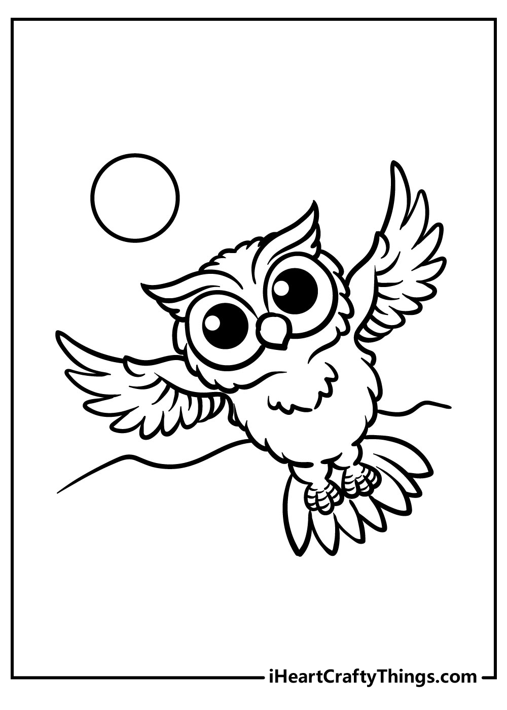 Wise owl coloring pages free printables