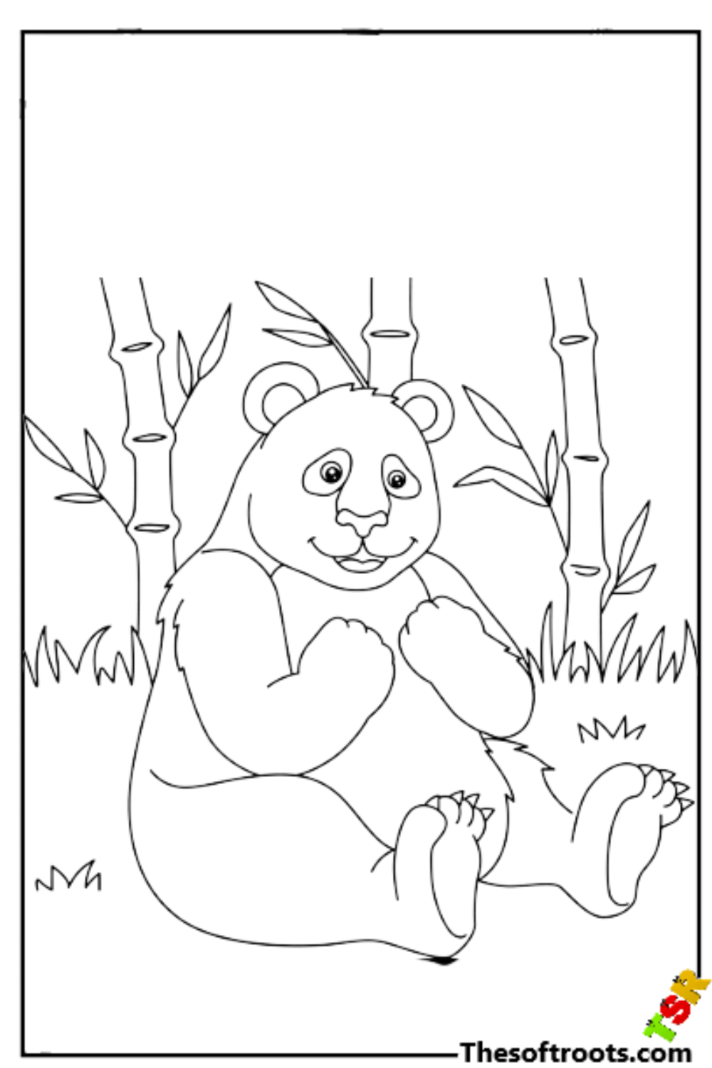 Panda coloring sheets rkidscoloringpages