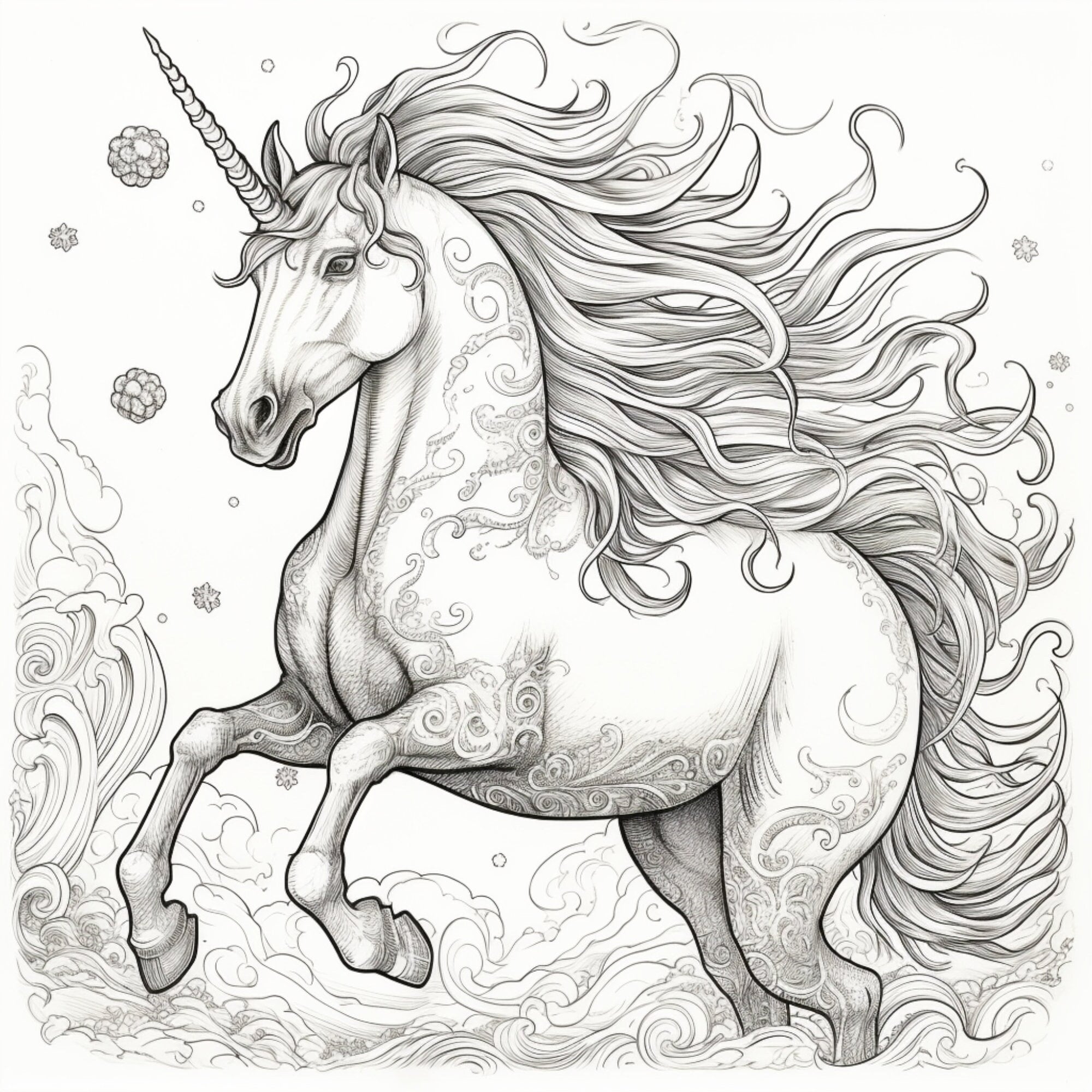 Unicorn coloring