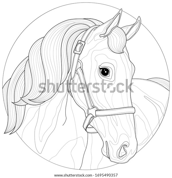 Thousand childs horse drawing royalty