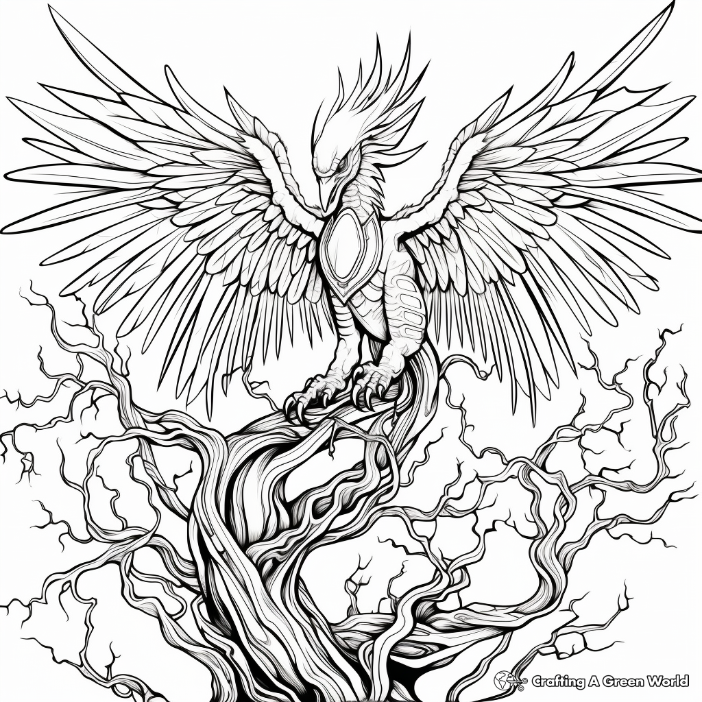 Magical coloring pages