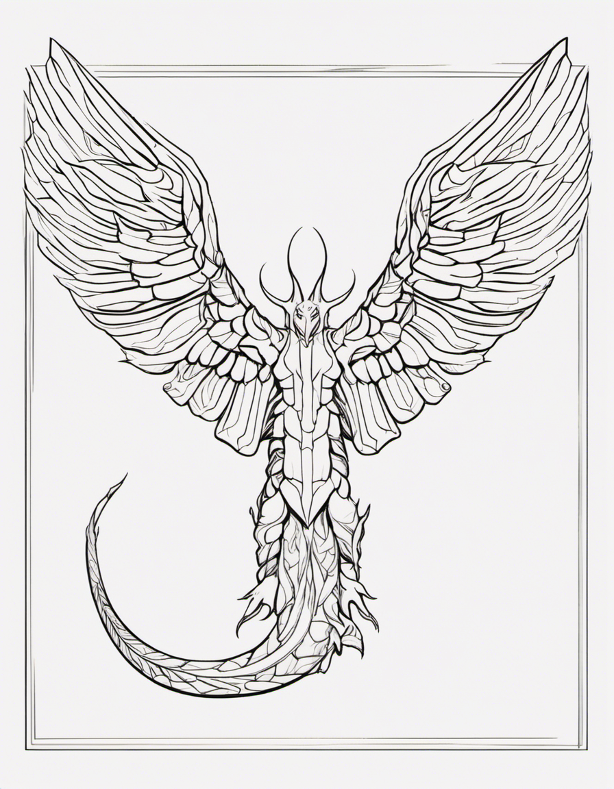 Free wings of fire coloring page