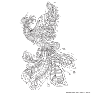 Phoenix coloring pages printable for free download