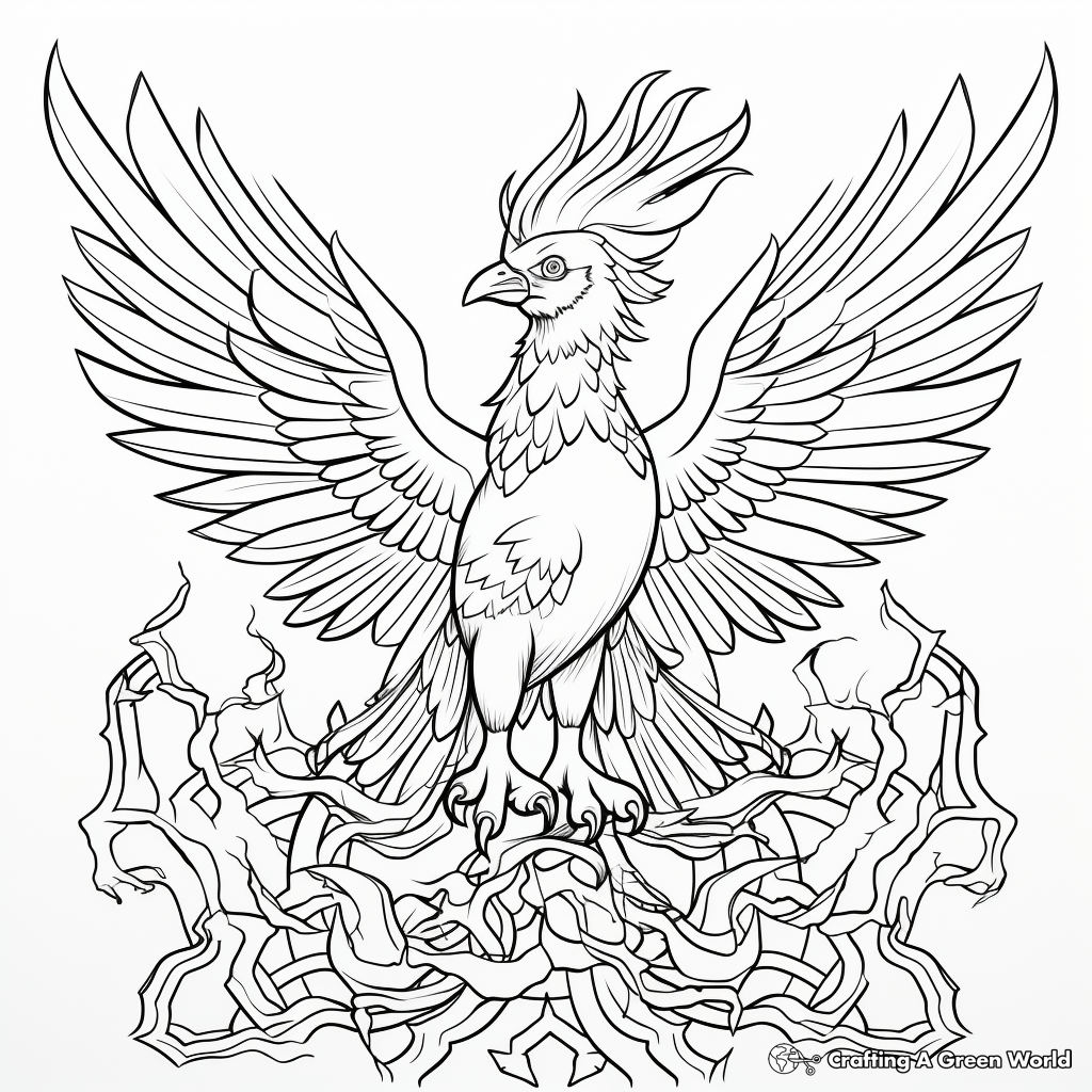 Magical coloring pages