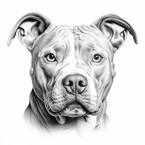 Pitbull coloring