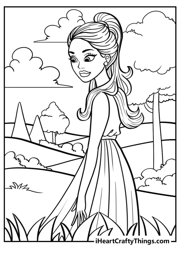 Princess coloring pages