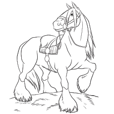 Top free printable horse coloring pages online