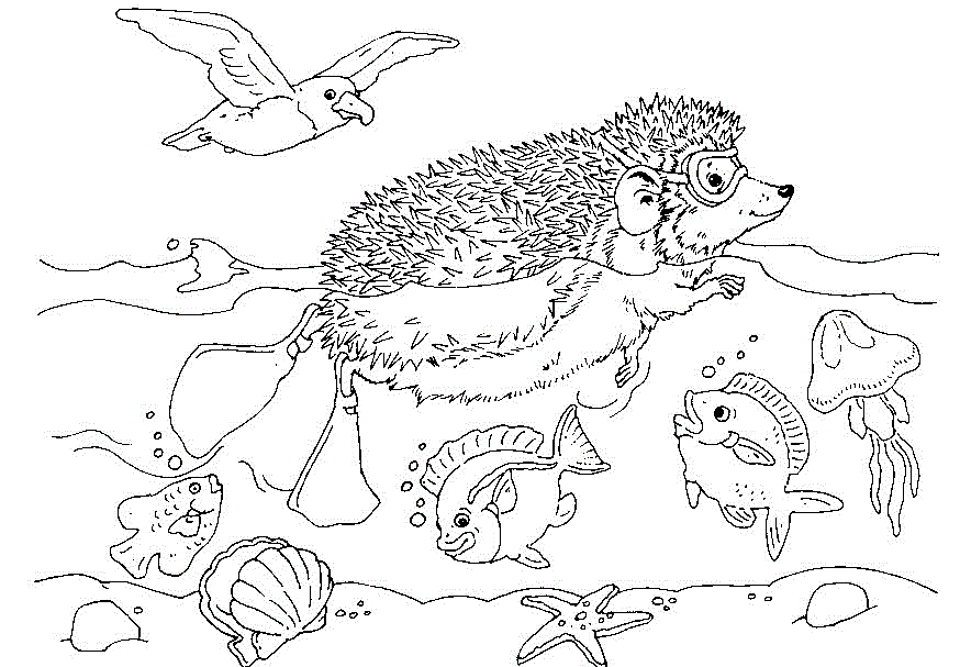 Free printable ocean coloring pages for kids