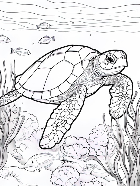 Page ocean animals coloring pages images