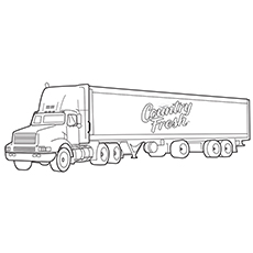 Top free printable truck coloring pages online