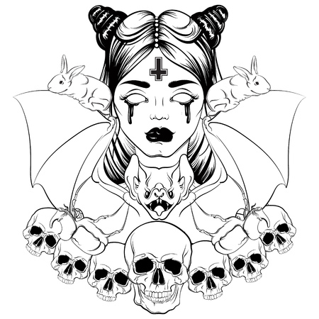 Gothic coloring pages stock illustrations cliparts and royalty free gothic coloring pages vectors