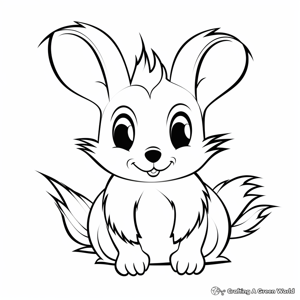 Skunk coloring pages