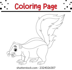 Skunk outline images stock photos d objects vectors