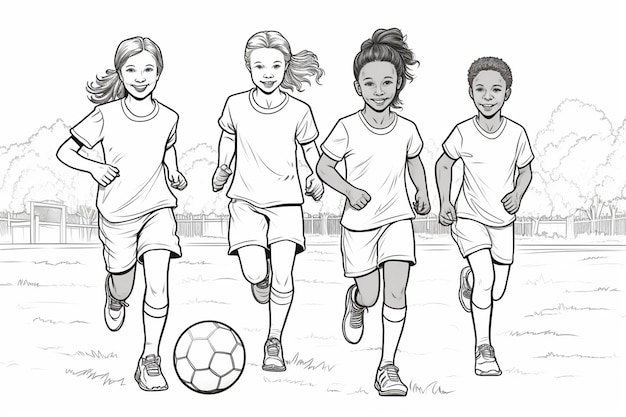 Page soccer coloring page images