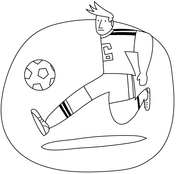 Soccer coloring pages free coloring pages