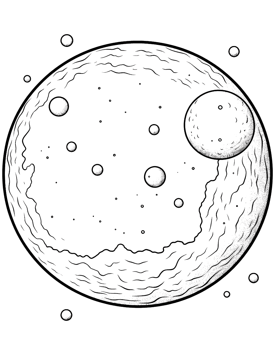 Solar system planet coloring pages free printables