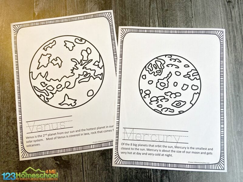 Ðª free printable solar system planet coloring pages