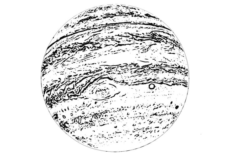 Jupiter coloring pages